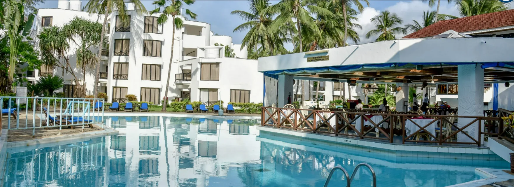 The swimming pool